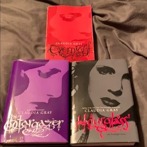 3 book bundle Evernight novel series by Claudia gray